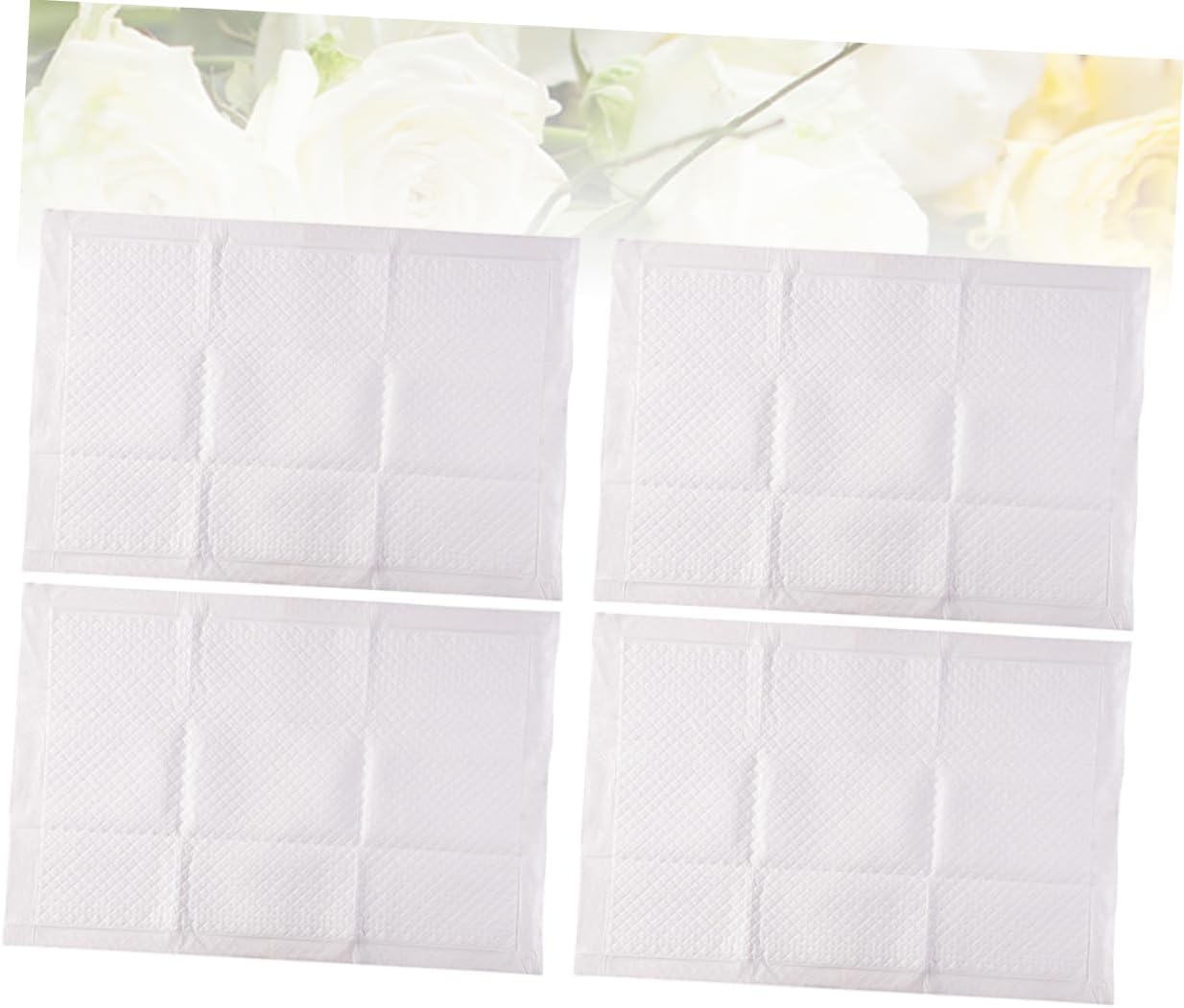 NOLITOY 8pcs Cotton Pads for Women Post-partum Care Mat Disposable Changing Pad Diaper Care Mat Post-partum Lengthened Design
