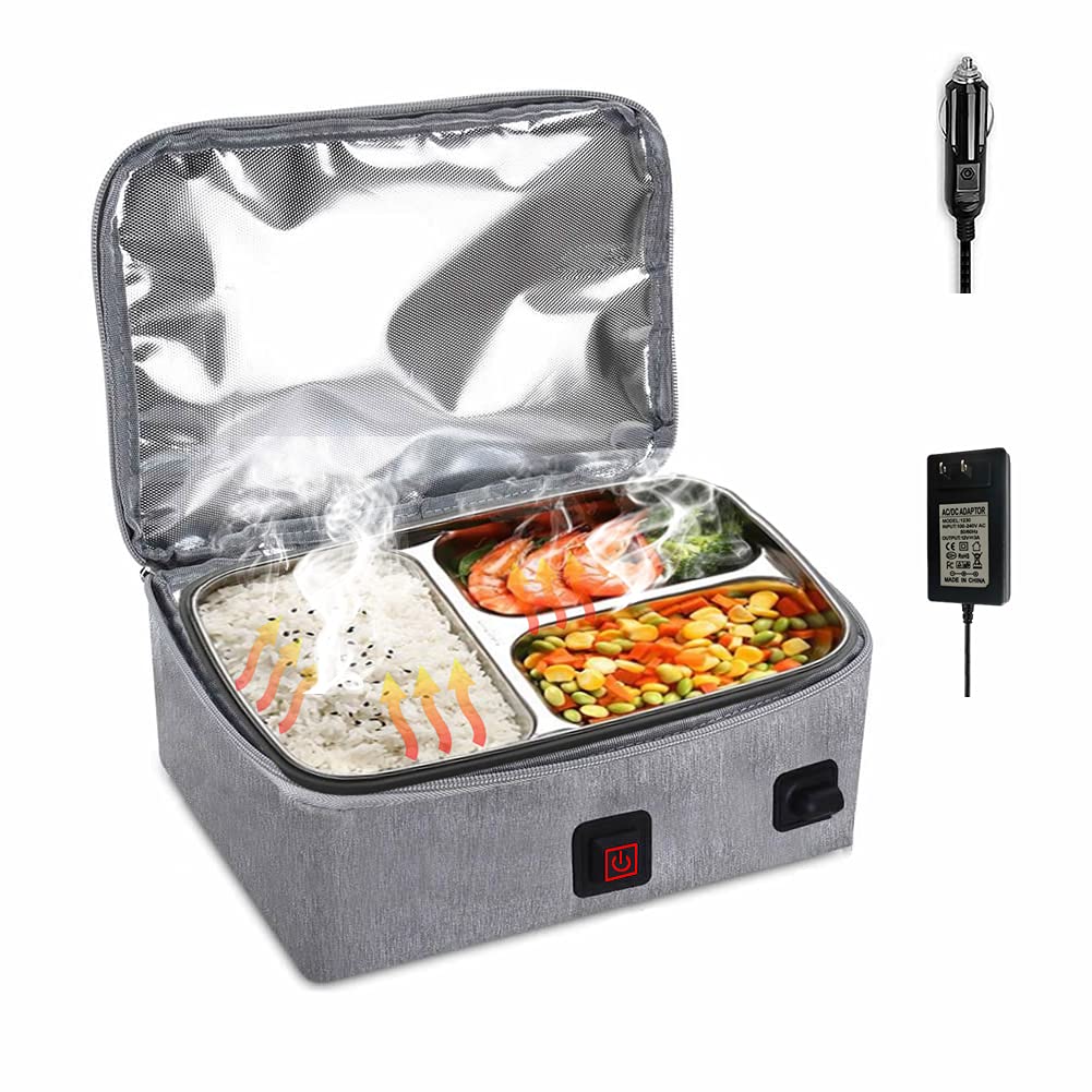 Buy Portable Oven 12V,Food Warmer For Truckers ,Car Heated Lunch Box Portable Personal Microwave