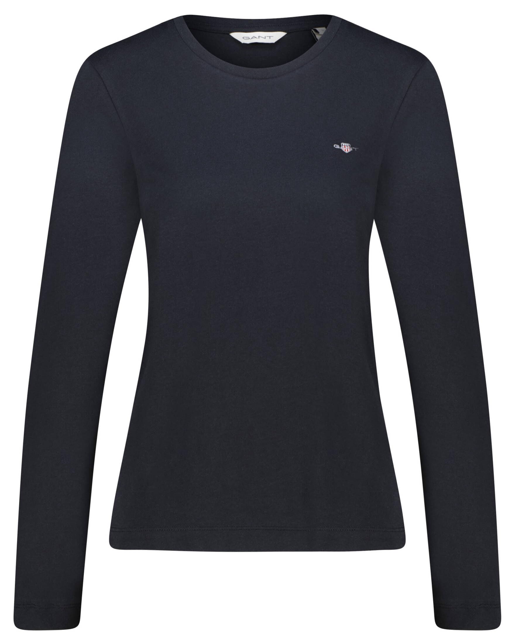 Gant Herren Reg Shield Ls T-Shirt T-Shirt