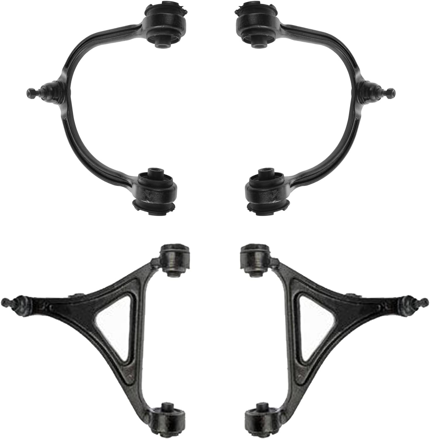 Front control arm set with ball joints for Chrysler 300 / Dodge Charger