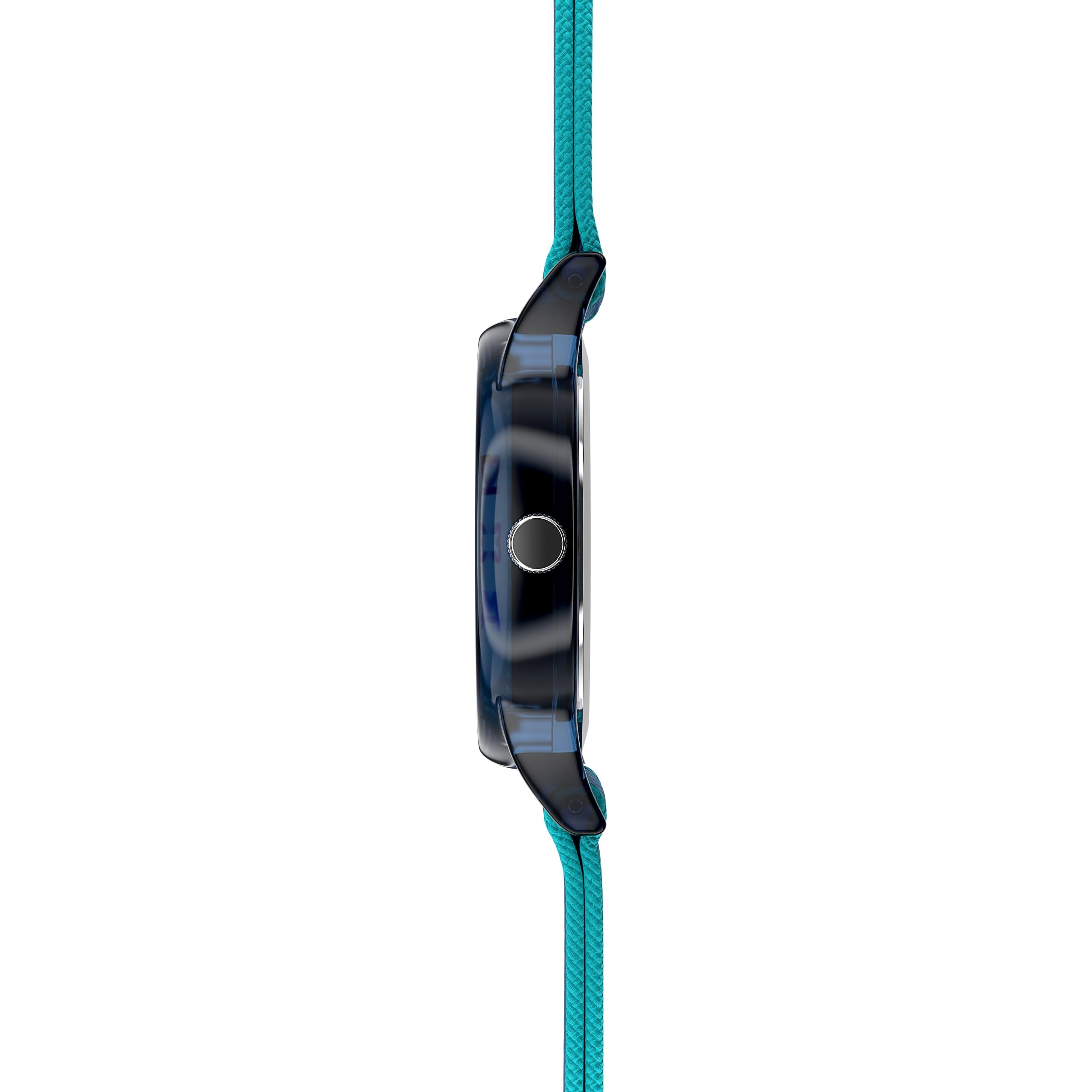 Cander Berlin MNA 0130 K - Reloj de pulsera infantil con velcro, resistente al agua, 3 ATM, analógico, color azul