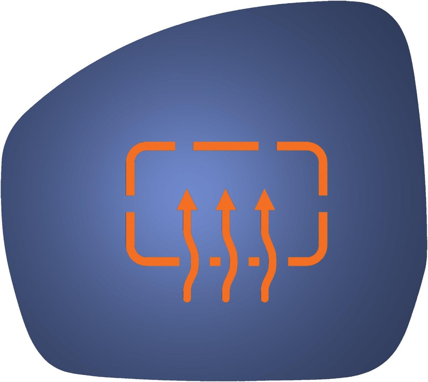 Burco 6158H Driver Side Power Replacement Mirror Glass Heated for 2013-2017 LAND ROVER RANGE ROVER