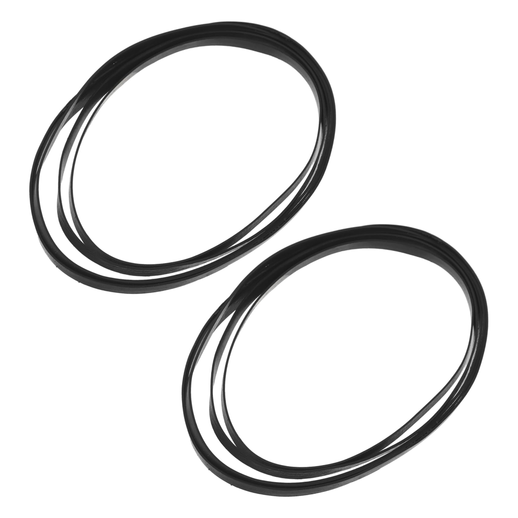 ULDIGI 40pcs Cassette Repair Rubber Drive Belts for Recorders Mixed for Maintenance and Restoration Compatible Various Cassette Players and Tape Machines