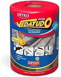 Fita Manta Asfáltica 20X10m Multiuso Veda Tudo - Dryko