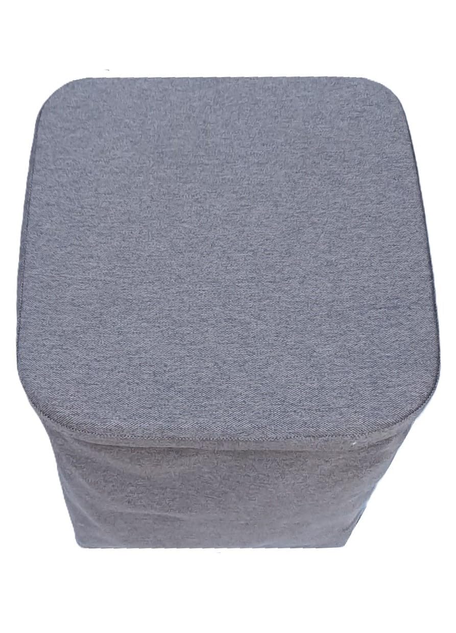 Stoffhocker grau für Thetford Porta Potti 335 mit Polster