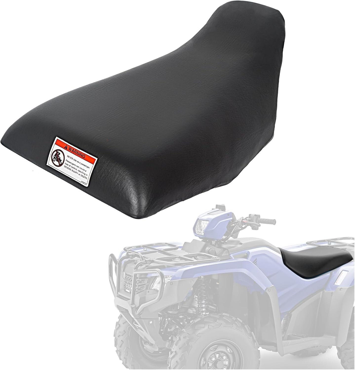 ECOTRIC New ATV Complete Seat Compatible with 1988-2000 Honda TRX 300 TRX300 FW Fourtrax 4X4