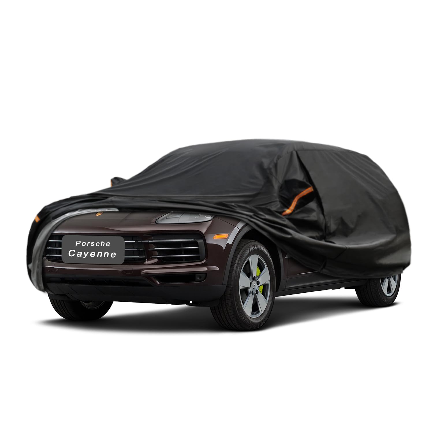 GUNHYI 7 Layer SUV Car Cover Custom Fit Porsche Cayenne (2002-2025) Waterproof All Weather, Heavy Duty Outdoor Snow Sun Rain Uv Protection (Ships from US Warehouse, Delivery 3-8 Days)