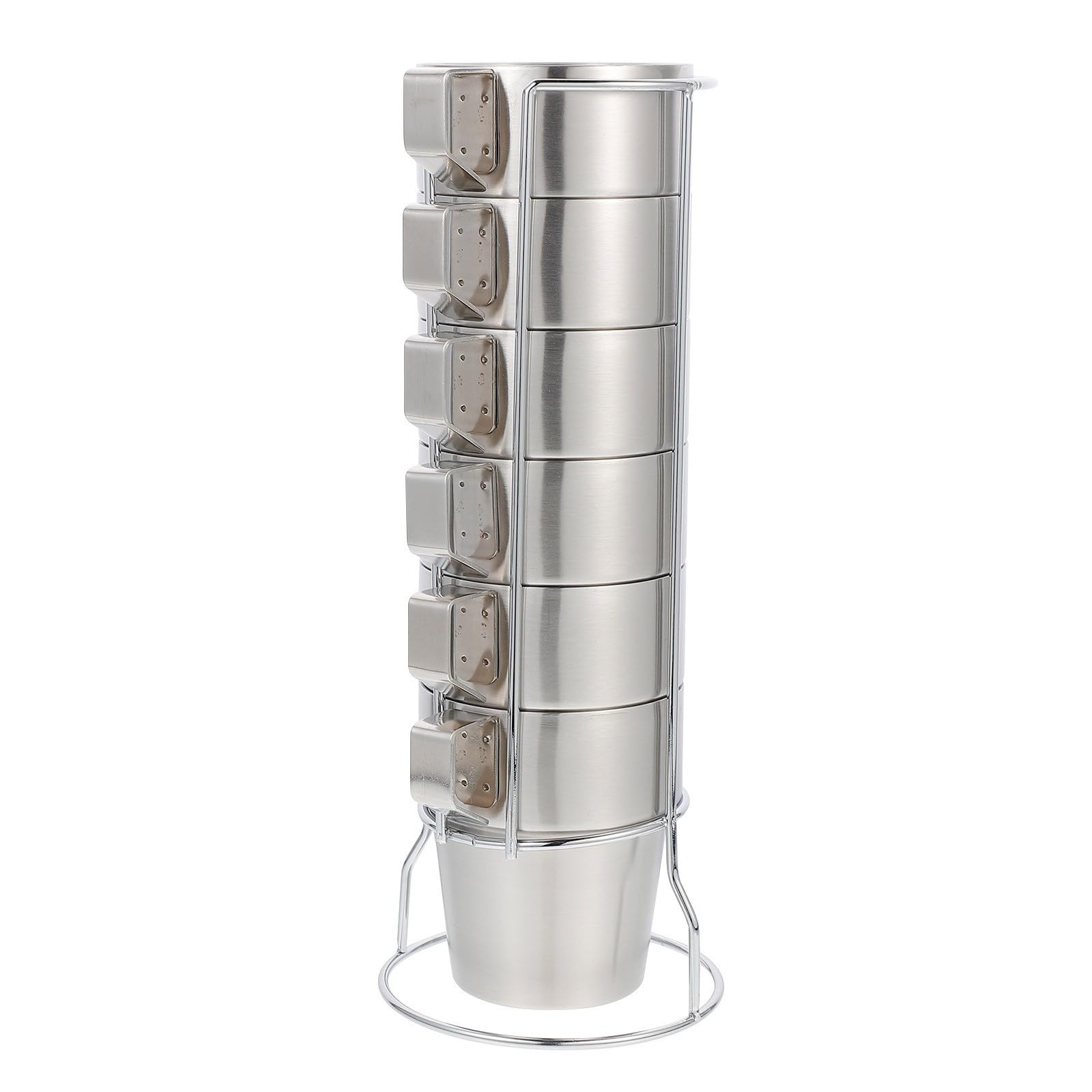 Kichvoe Vaso Isotérmico de Acero Inoxidable Doble Capa para Café y Camping