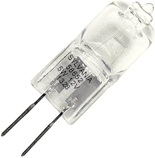 Sylvania Halogen 5W G4 Bi-Pin Base Lamp, 1 Pack