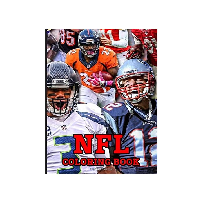Buy NFL Coloring Book: Enjoy Hours Of More Fun Than Ever While Coloring ...