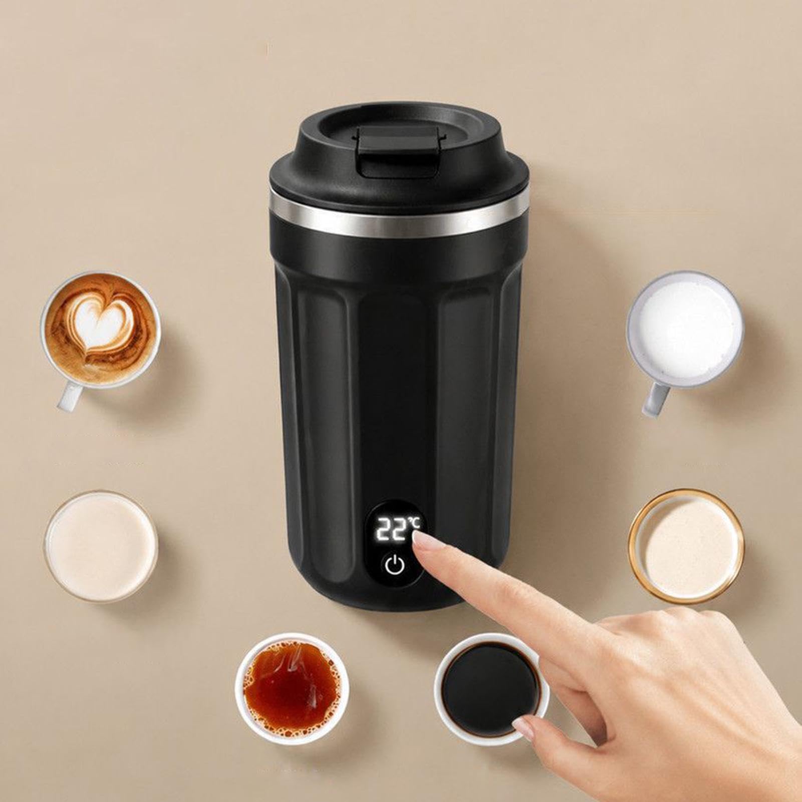 Smart Coffee Mixer , Caffè Mixer , Acciaio Elettrico USB