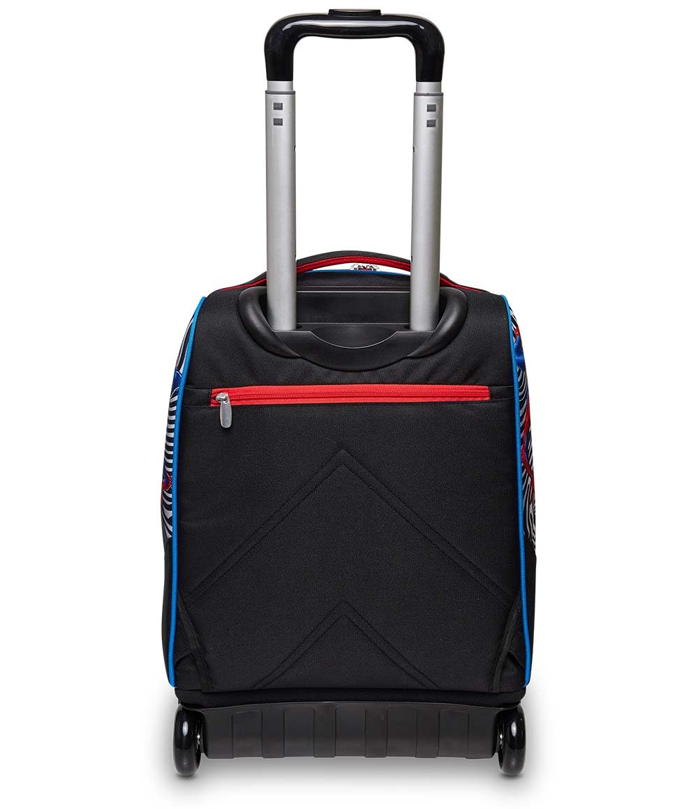 SPIDER-MAN Zaino Trolley Bambini e Ragazzi, Multicolore, 36,5 x 50 x 26 cm