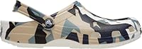 Crocs Unisex Adult Classic Marbled Clog, Geo Camo - White/Multi, US M6W8