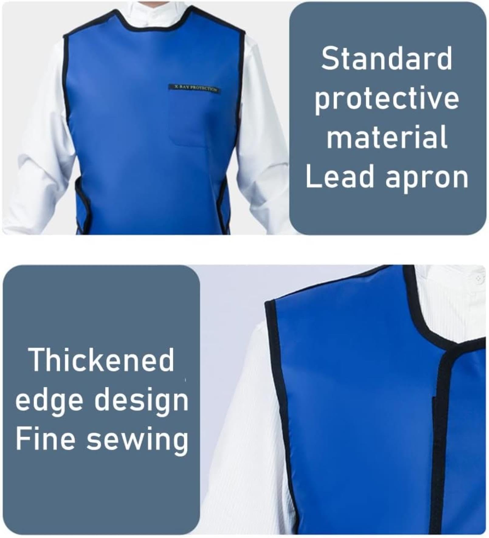 Amazon.co.jp: X線防護エプロン 首輪付きレントゲンエプロン、帽子