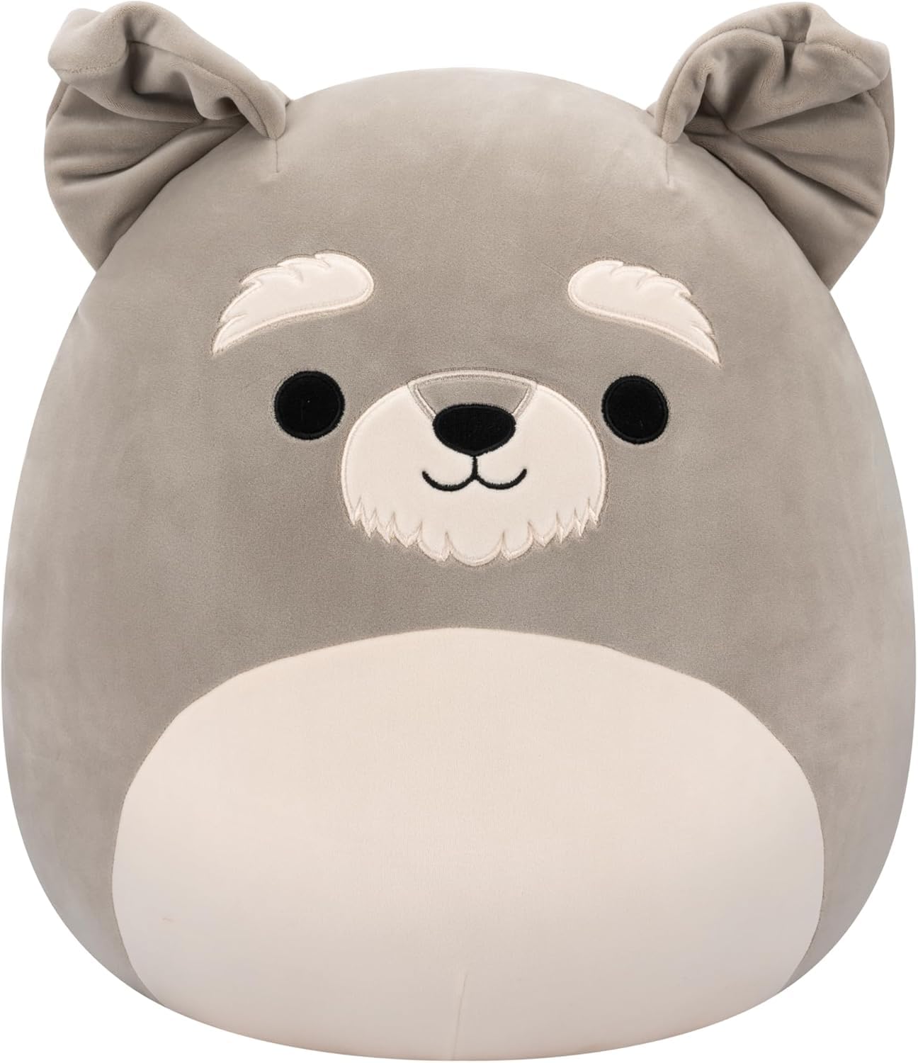 Squishmallows Original 16-Inch Shaun the Grey Schnauzer | Collectable Cute Plush Toy, Cuddly Toys for Children, Soft Toys, Cute Teddies Suitable for Girls and Boys Ages 3
