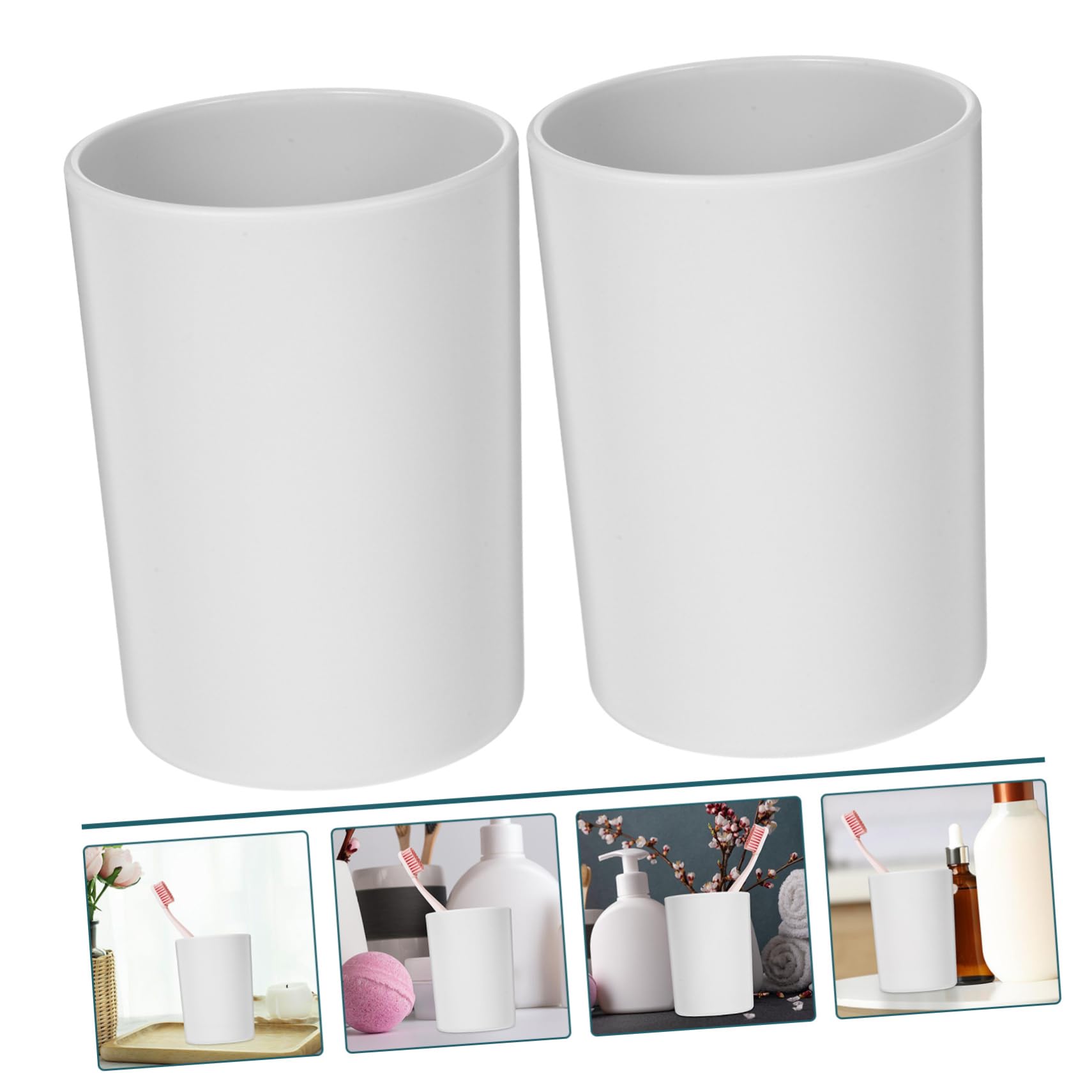 Bicchiere da bagno infrangibile, tazza riutilizzabile per