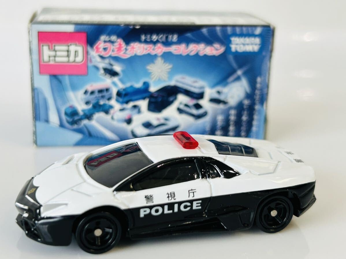 【新品未開封】トミカくじ 18　幻走ポリスカーコレクション　10個入り Amazon | トミカ トミカくじ18 幻走ポリスカーコレクション BOX
