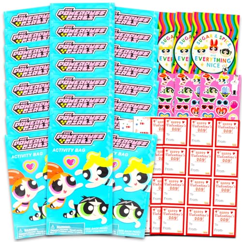 Cahiers de coloriage Powerpuff, lot de 24 mini livres d'activités contre l'ennui des filles