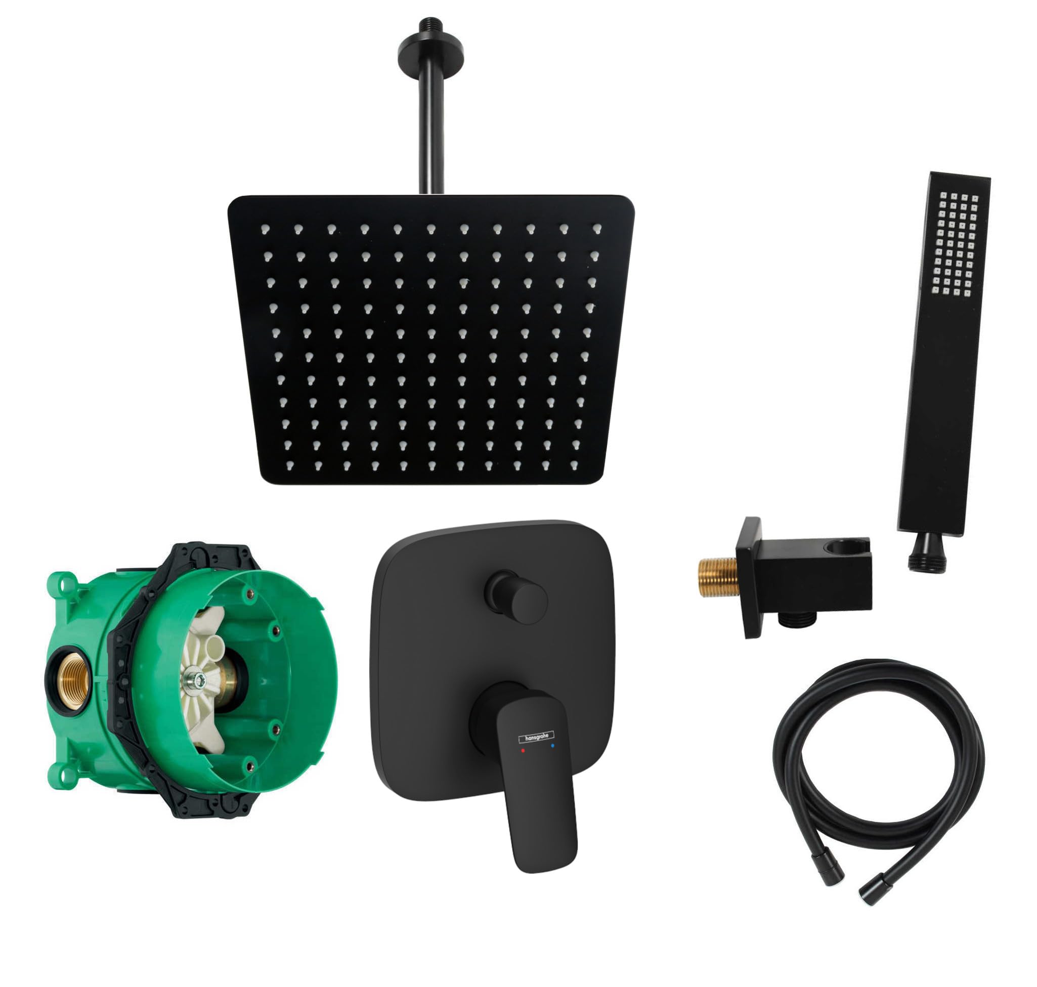 Hansgrohe Unterputz-Duschsystem mit Duscharmatur von vanvilla