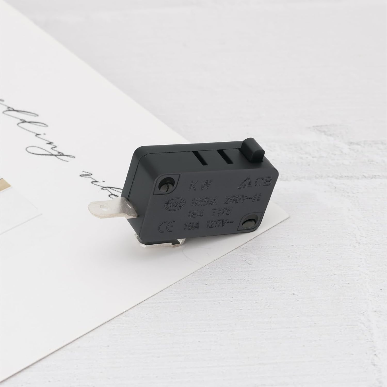 4PCS Micro Switch 16A 250V 36.9x16x10mm Micro Limit Switch Micro Switches for Household Appliances Air Conditioners Electronic Equipment