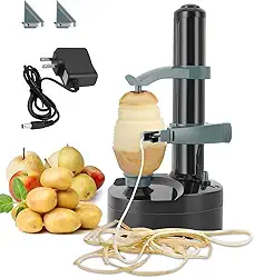 220V Descascador Elétrico Automático De Frutas Legumes, Descascador de Batata, Elétrico Rotativo Automático, 12V, Laranja