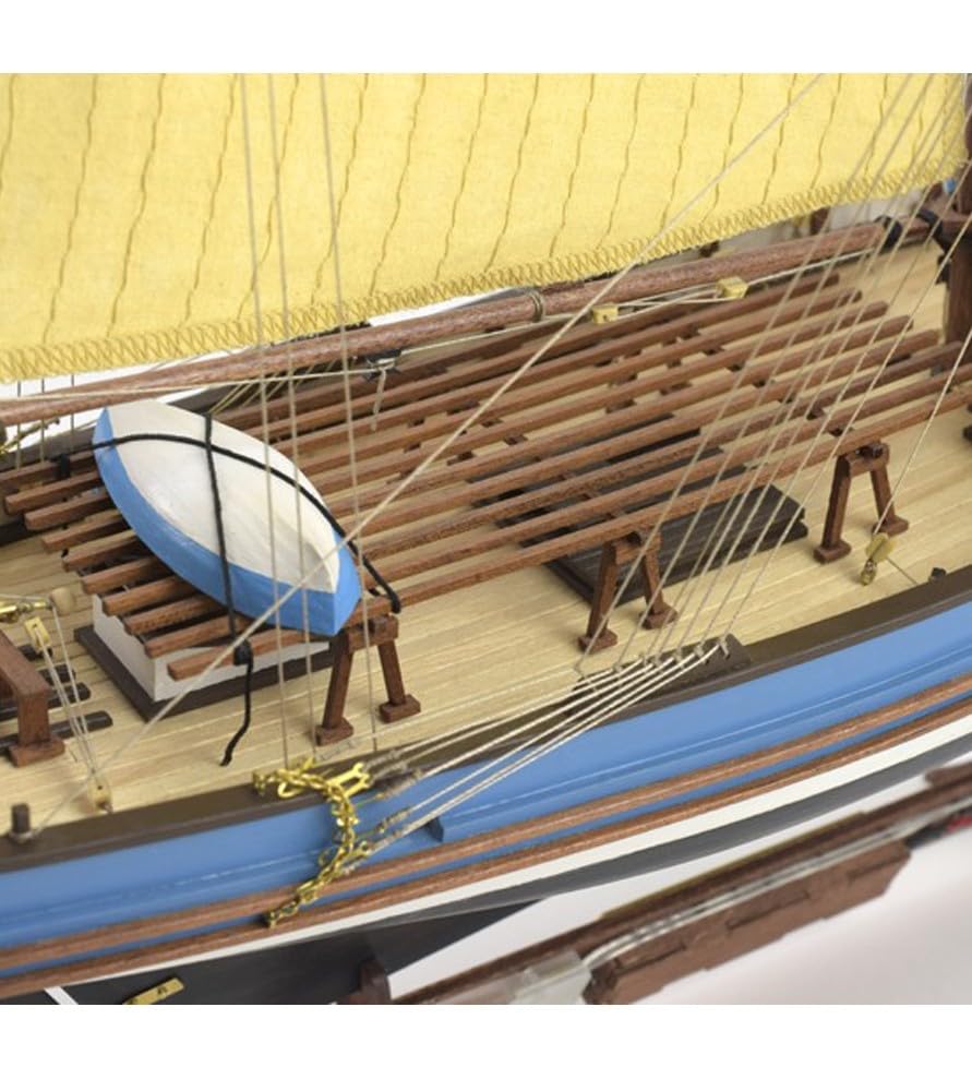 Artesanía Latina - Maquette de Bateau en Bois - Navire Thonier Français, Marie Jeanne - Modèle 22175 - Echelle 1:50 - Modèles à Construire - Niveau Moyen