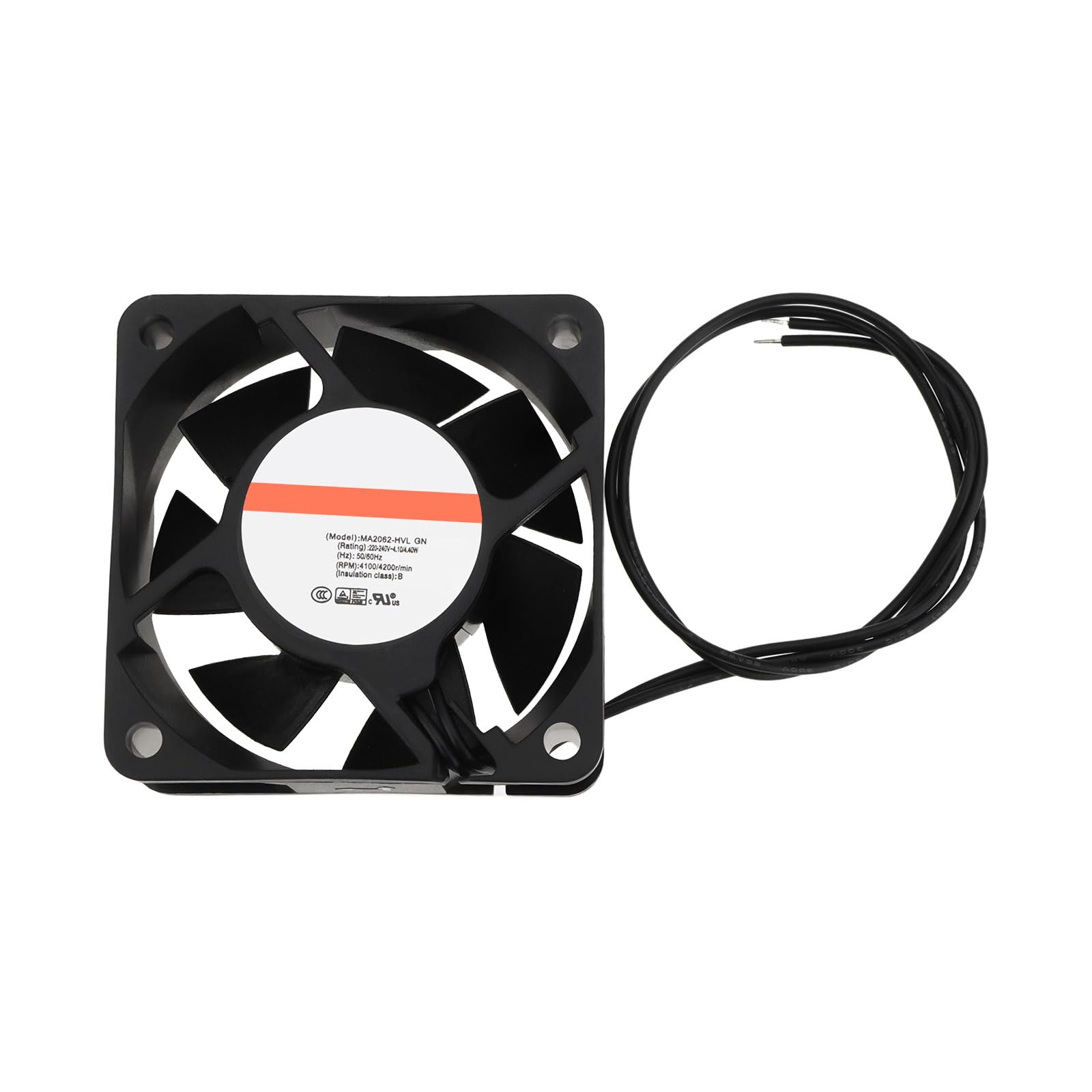 Ventilador de refrigeración 6025 AC 220V compatible con Sunon MA2062-HVL GN de 2 cables 8