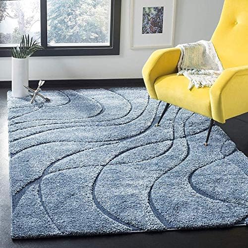 Medallion Soft Shaggy Collection Living Room Bed Room Home Décor Carpets Size 3x5 feet