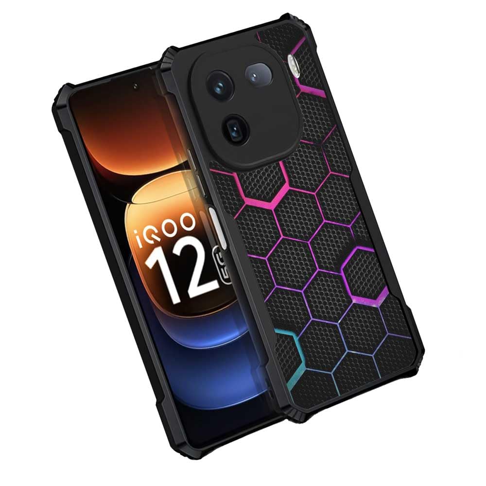 COBERTA Back Cover for iQOO 12 5G Back Cover Case - 3D Dark Design PT99 D16451 (B0D39VCJVC) Amazon Price History, Amazon Price Tracker
