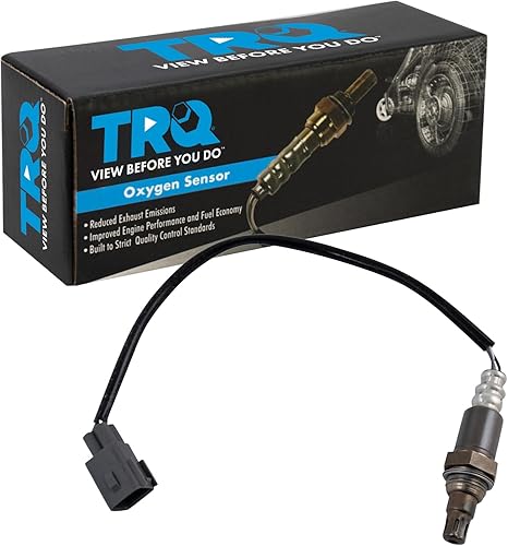 Vista 158 de TRQ Sensor de Oxígeno O2 de 4 Hilos de Banda Estrecha Compatible con VW Atlas 2.0L 2018-21, VW GTI 2.0L 2016-18, Audi A3 Quattro 2.0L 2015-18, VW