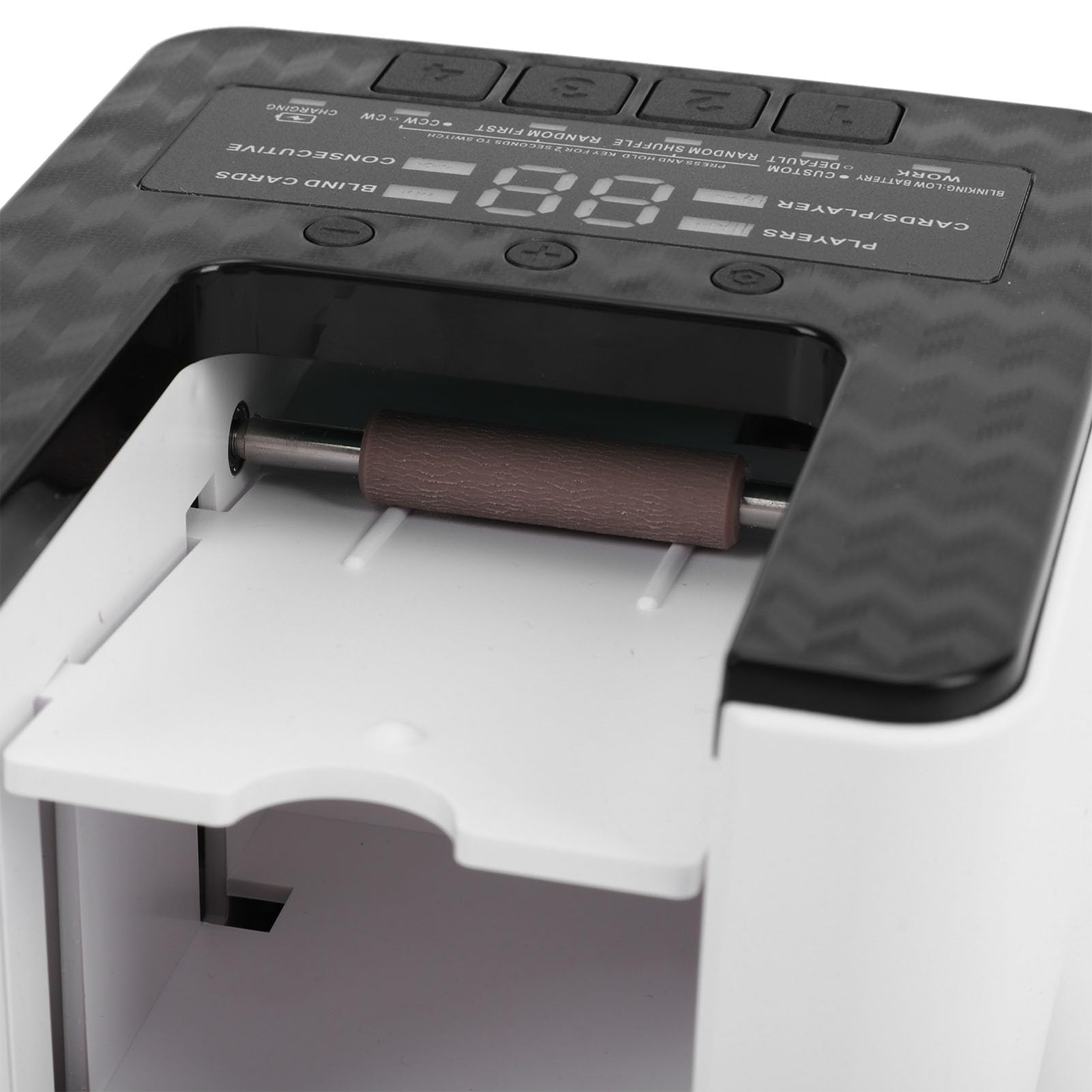GLOGLOW Mescolatore Automatico di Carte e Distributore di Carte Mescolatore Portatile Ricaricabile con Batteria da 4000 mAh capacità di 2 Mazzi per Serate di Gioco in Famiglia di Poker