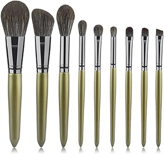 Juego de 9 brochas de maquillaje para ojos, k...