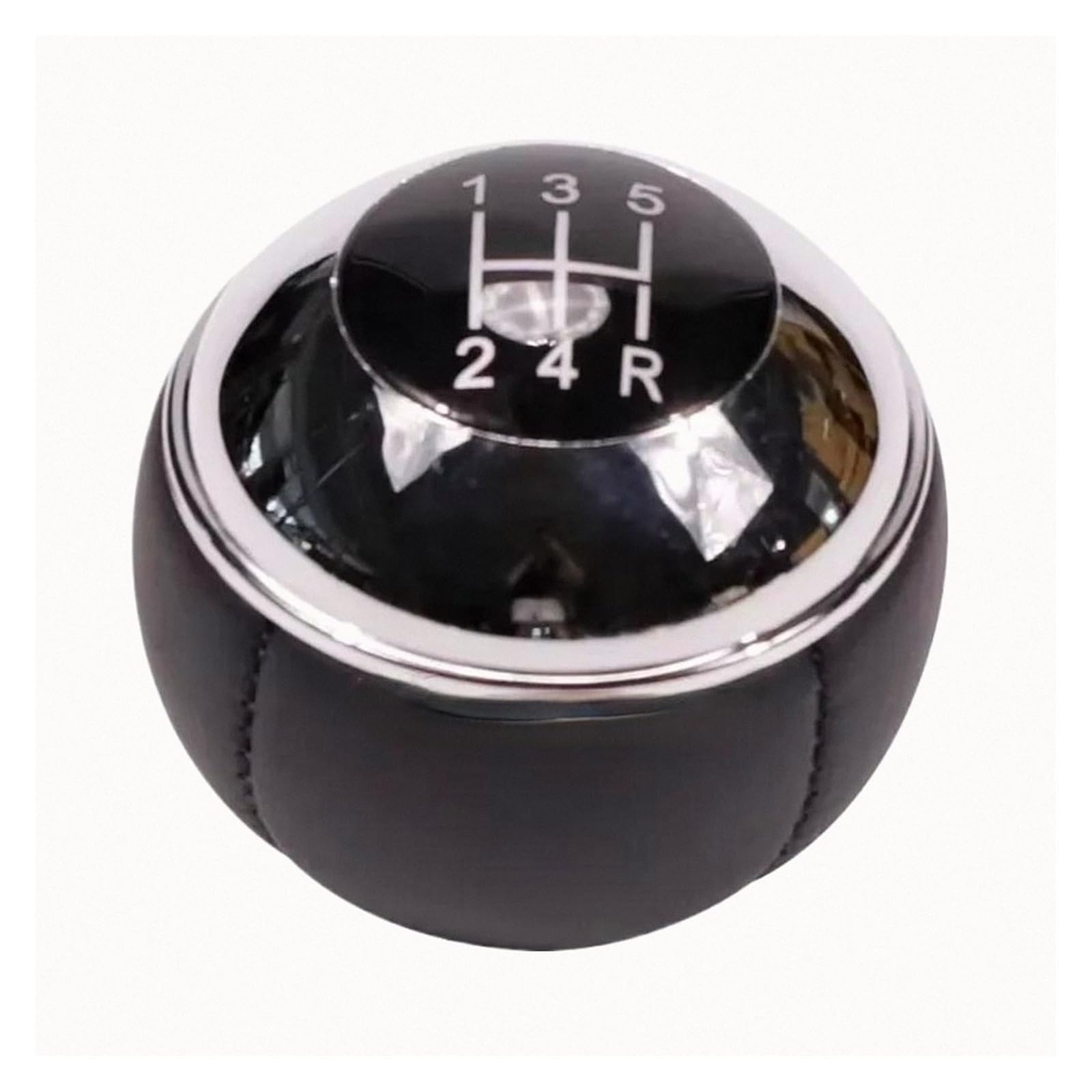Lozopmtmld 5R-Black-Leather Gear Shifter Knob For Mini R50 R52 R53 For Cooper 2001-2008 Stylish