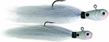 Spro Phat Flies-Pack of 2, Grey Ghost, 1/16-Ounce