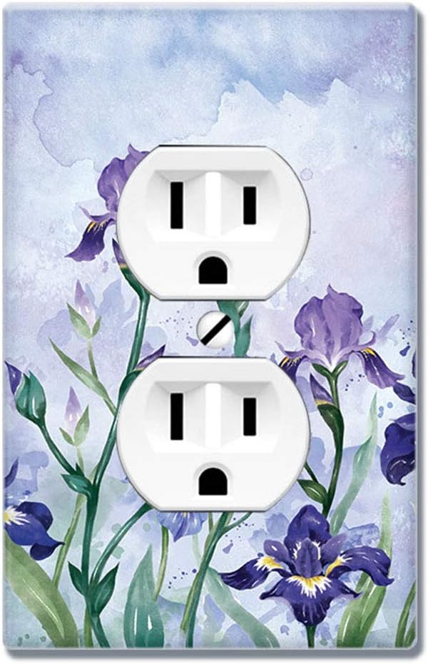 WIRESTER Duplex Outlet Cover Wall Plate/Switch Plate - Seashells On The Beach