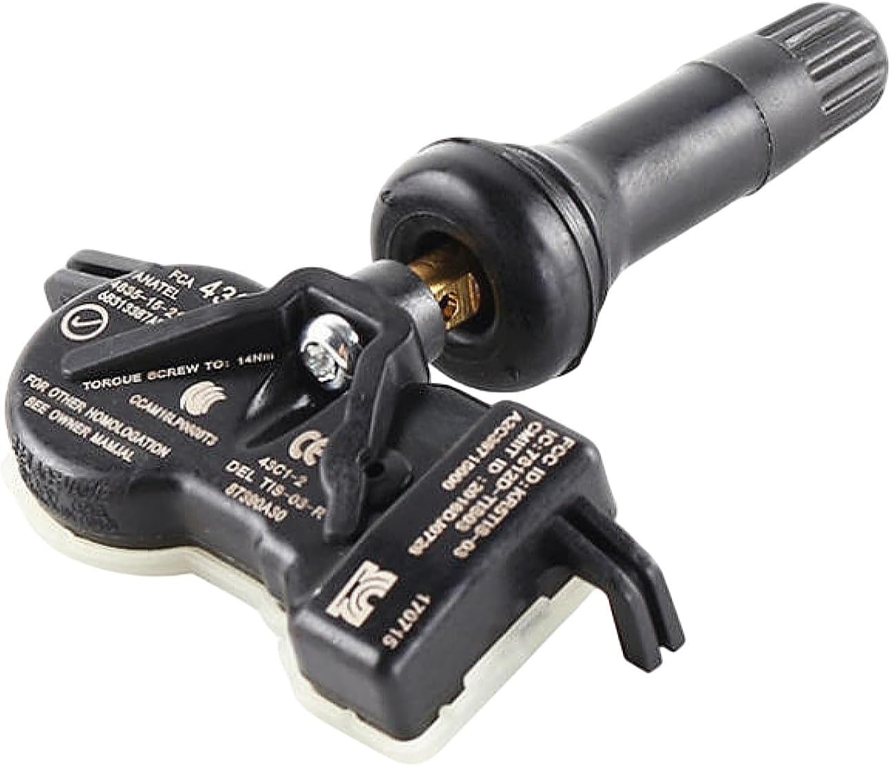 4pcs 68313387AB 68193586AC 68252493AB 433Mhz Tire Pressure Monitoring System Sensor Fits for Chrysler Fits for Jeep