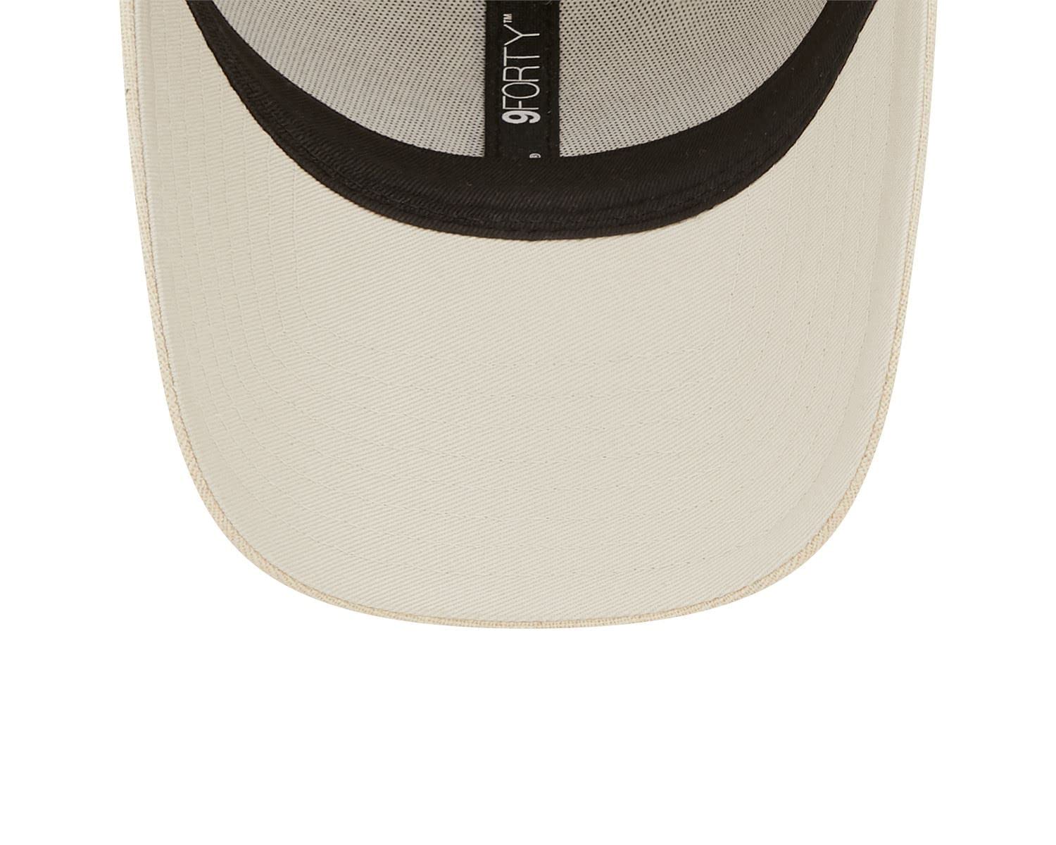 New Era Baseball Fanartikel York Yankees MLB Frauen Beige Leinen verstellbar 9Forty Adjustable cap - One-Size