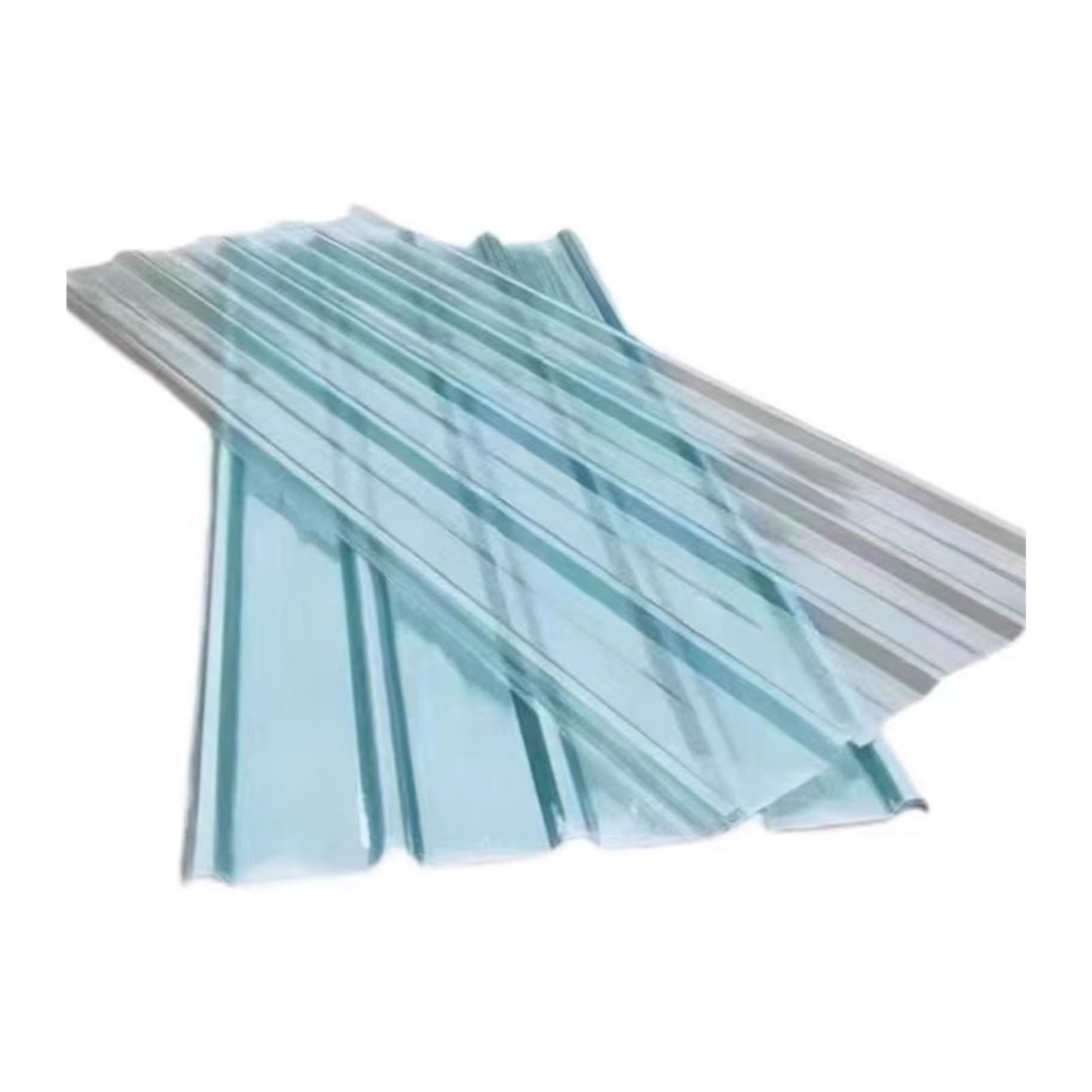 Plaque Polycarbonate Serre 0.9x1.2m Ondulée Panneau Remplacement Chocs