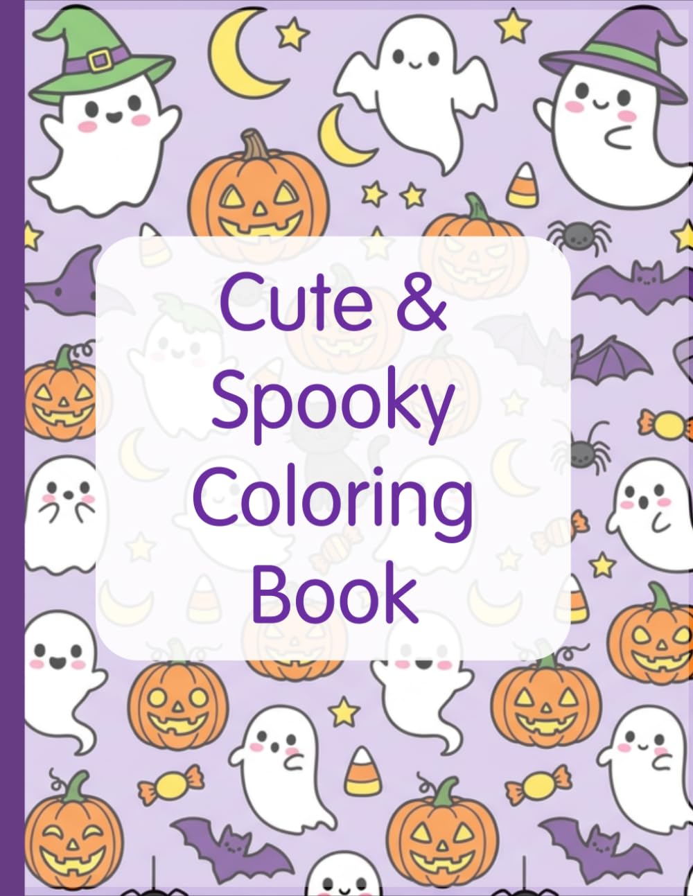 Cute and Spooky Halloween Coloring Book