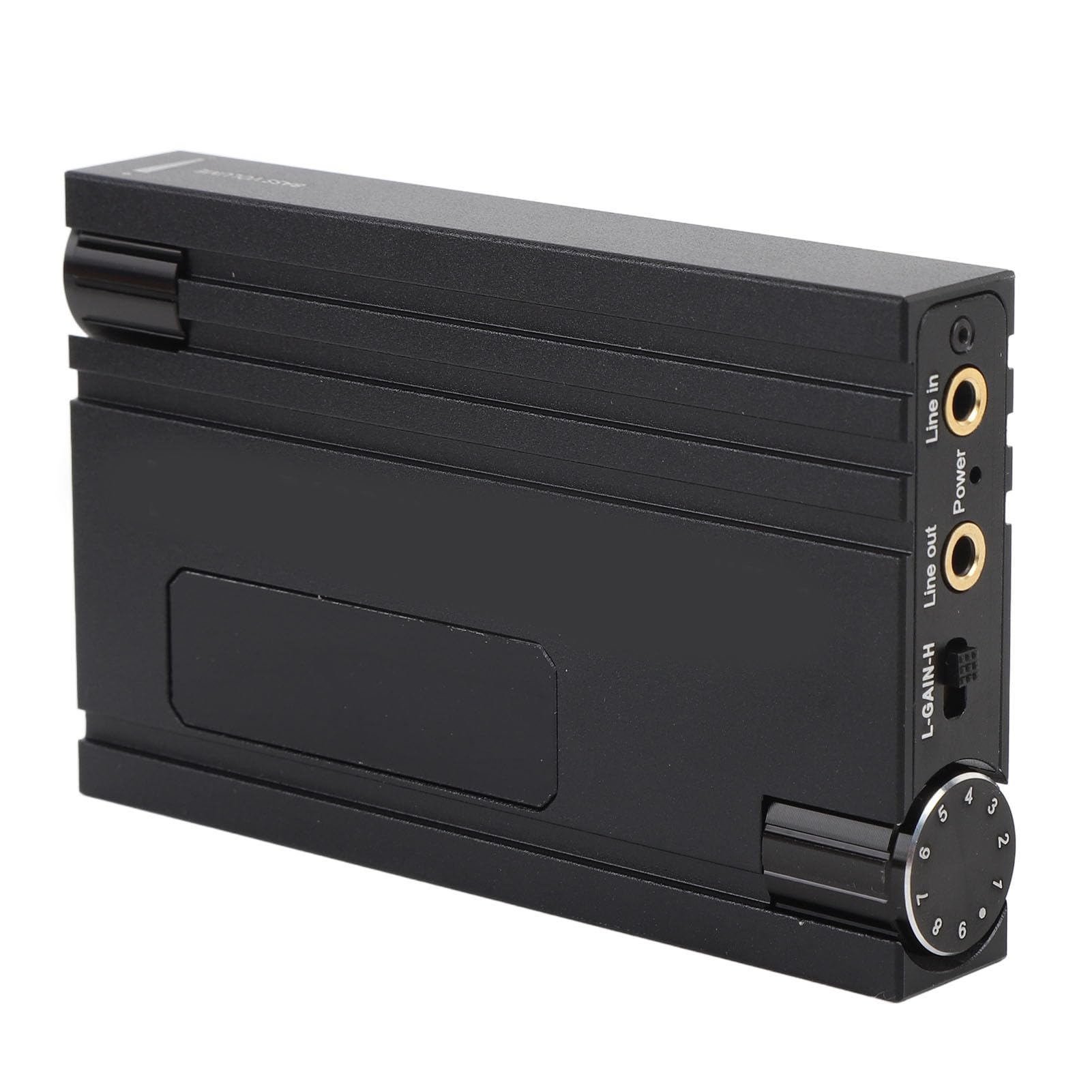 Amplificatore per Cuffie HIFI Portatile, Amplificatore Audio con Jack 3.5mm, Regolazione del Volume e dei Bassi, Corpo in Lega di Alluminio per Cuffie da 16 a 600Ω, Perfetto per Te