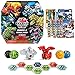 Produktbild Amazon Exclusive Bakugan 'Evolutions' UNbox & Brawl 6er Pack mit 2 Platinum Series Balls (Pyrus Dragonoid, Haos Wrath) & 4 Basic Balls (Aquos Sharktar, Ventus Trox, Aurelus Viloch, Darkus Nillious)