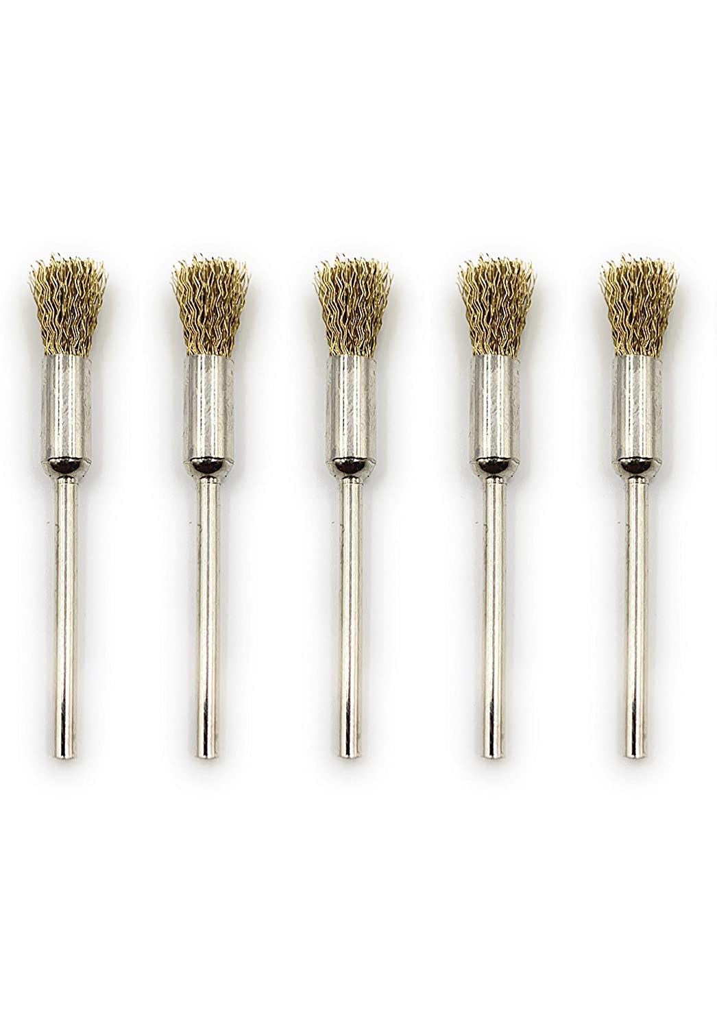Buy Brass Wire End Brush Thupi 5pcs for Satin Finish, Deburring, Rust