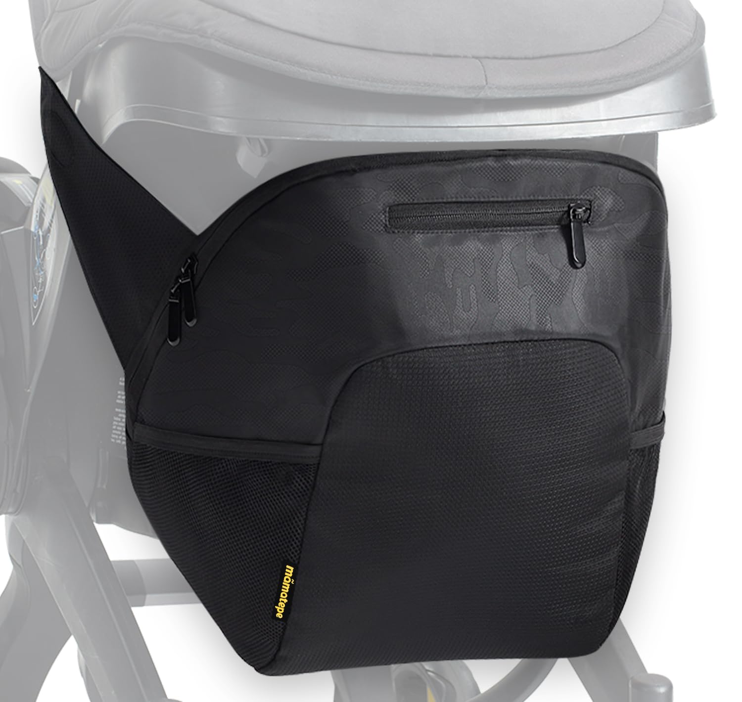 mamatepeStorage Bag Compatible with Doona Infant Car Seat, Organizer Bag,Wearable Backpack for Baby Travel,Stroller Bag for Doona Car Seat & Stroller,Black
