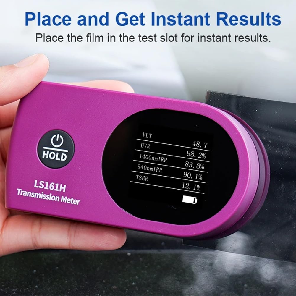 Misuratore di Finestre UV UV IR VLT Film Solar Film Tser Tester Film Film Meter LS161 (940nm)