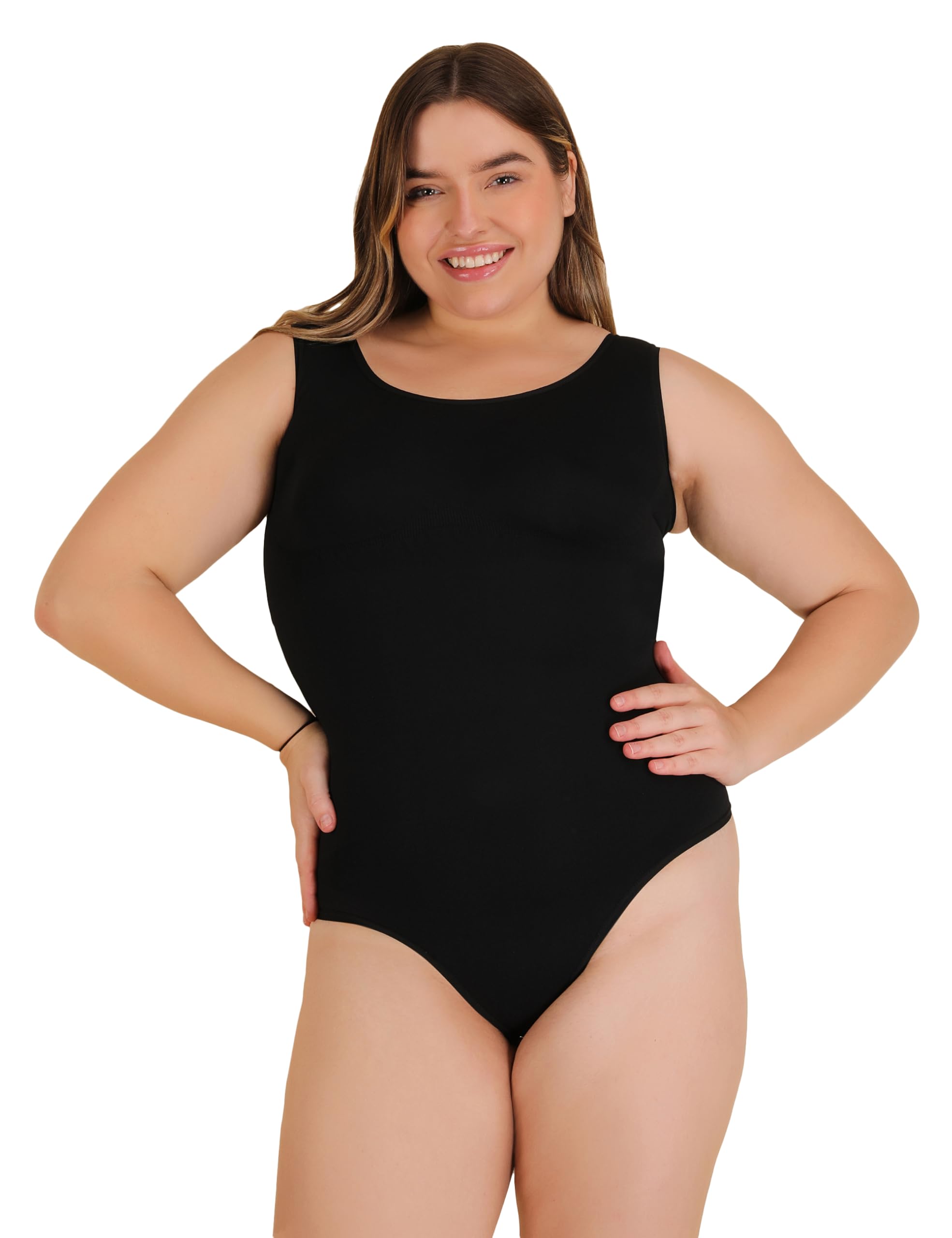 The EditSHOP THE EDIT Shapewear Bodysuit Seamless Belly Control Bodysuit Shapewear