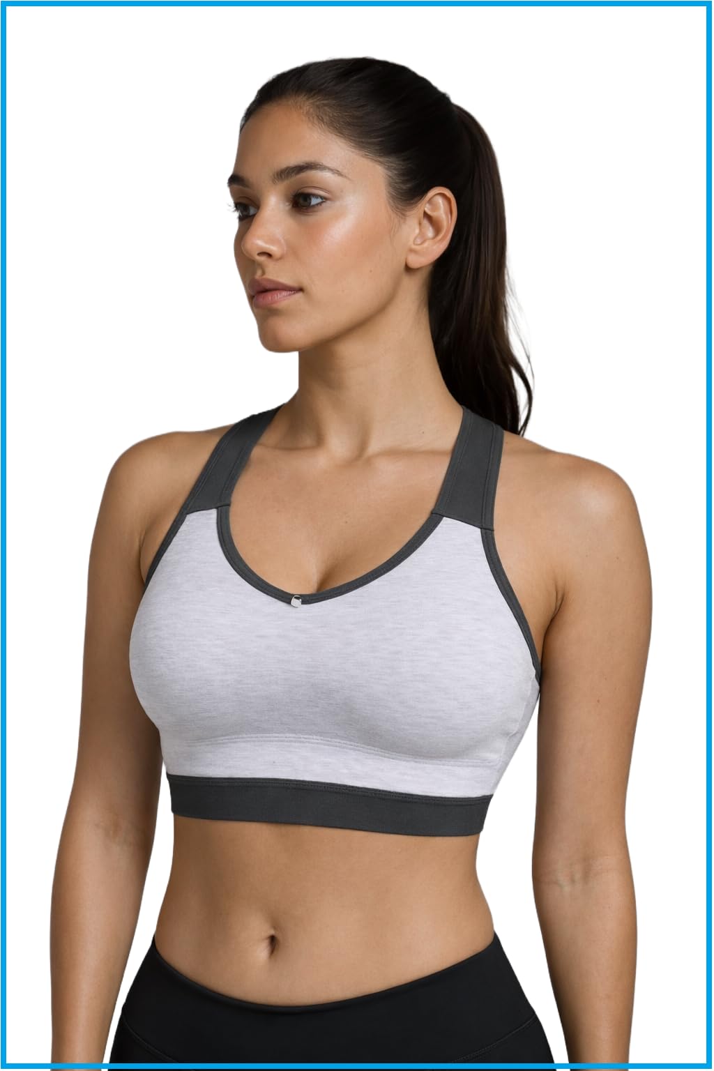 empisto Supportive Workout Bra Women Non Padded Sport Bra Gym Yoga Running Training wear-picture-39