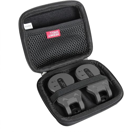 Hermitshell Estuche de viaje duro para LEKATO 5.8 Sistema de guitarra inalámbrica Audio inalámbrico Receptor transmisor de guitarra eléctrica (negro)