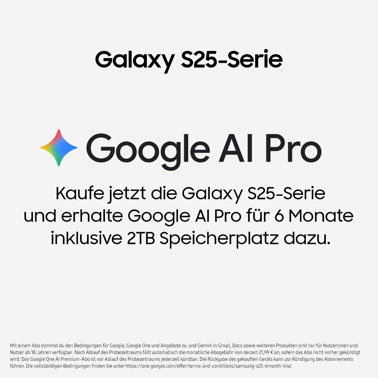 Samsung Galaxy S25 FE mit Galaxy AI, Handy mit Android, 6,7 Zoll FHD-Display, 50 MP Kamera, 128 GB Speicher, 8 GB RAM, 4.900 mAh Akku, JetBlack, 3 Jahre Herstellergarantie [Exklusiv auf Amazon]