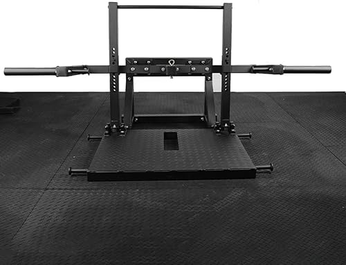 Miniatura 4 de XM Máquina de sentadillas con cinturón de fitness para gimnasio comercial o en casa, incluye cinturón de sentadillas con cadena y mosquetones, 13