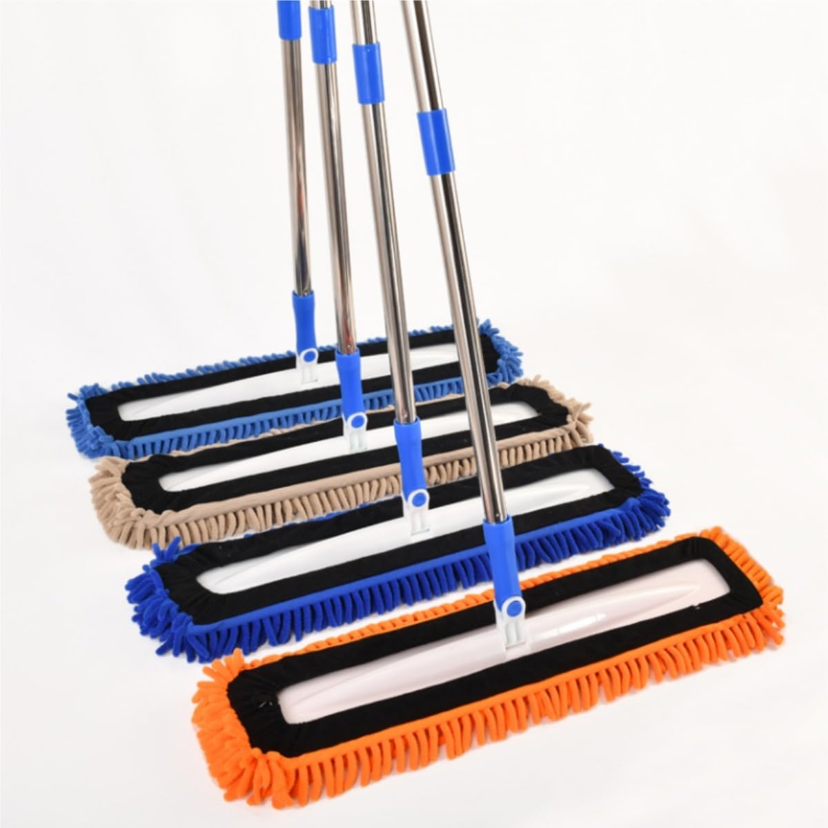 Fregona Fregona De Absorción Agua Placa Plana Estática, Herramienta Limpieza Doméstica, For Vagos Limpieza Suelo(Blue)